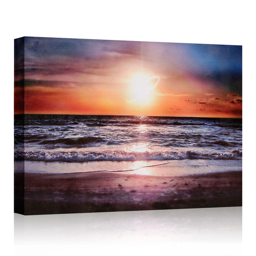 30*40 cm Sunset Beach Sofa Canvas Painting Wall Hanging Picture Canvas Home Office Wall Decoration no Frame