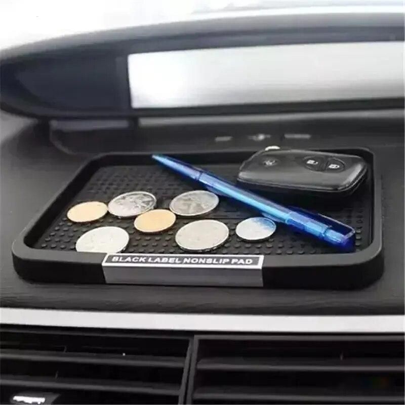 Universal Anti-Slip Silicone Car Dashboard Mat | Non-Slip Phone & Accessory Holder