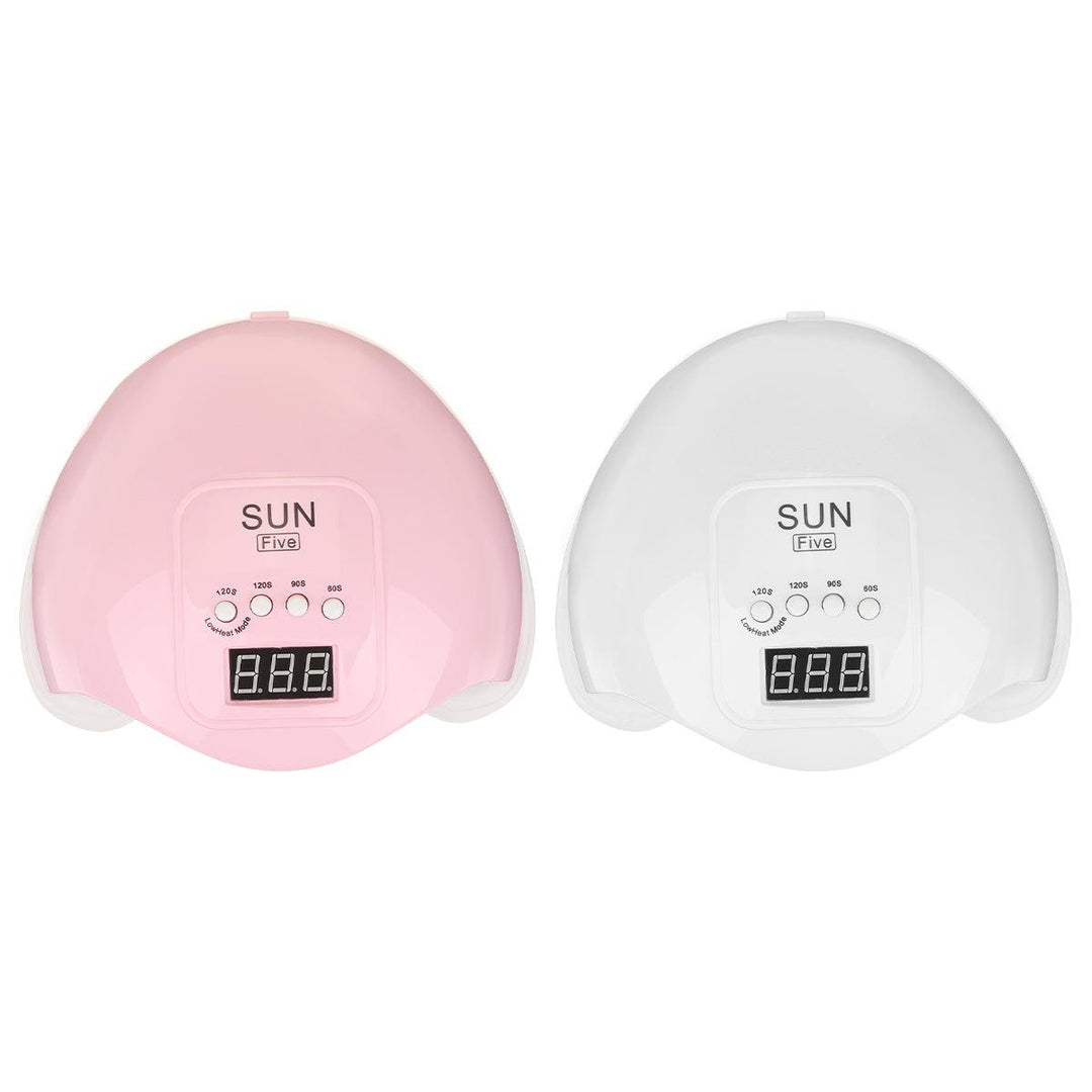 48W LED/UV Manicure Four Speed Non Black Nail Polish Light Curing Machine with LED Display