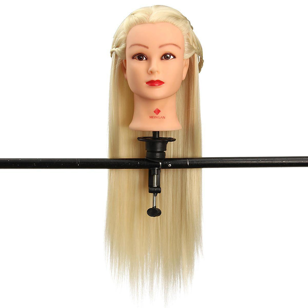 29'' Hair Salon Hairdressing Training Practice Model Mannequin Doll Head With Clamp