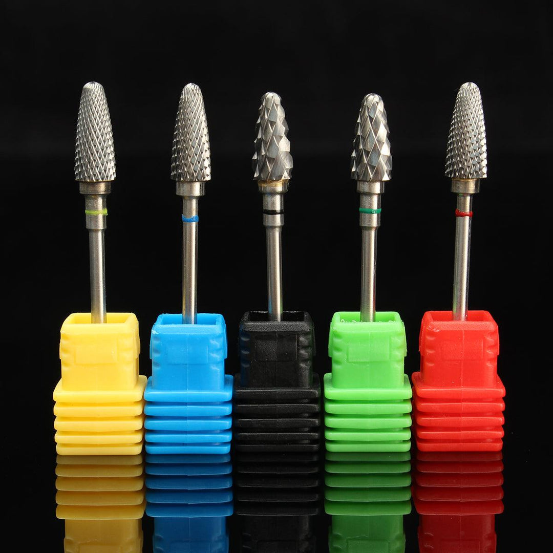 3/32" Electric Carbide Nail Drill Bit Gel Polish Remover Coarse File Manicure Tool