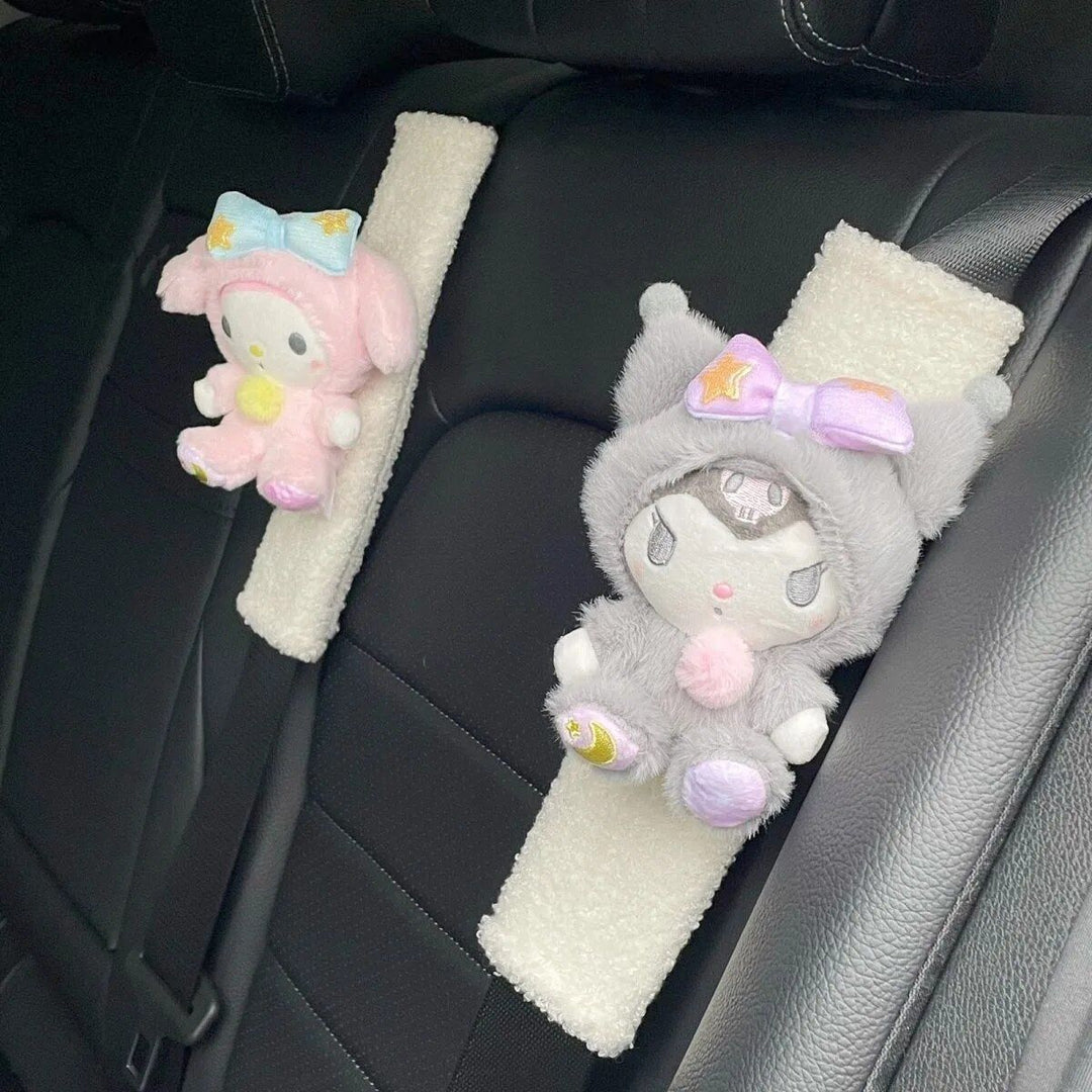 Cute Cartoon Dog Car Seat Belt Shoulder Protector