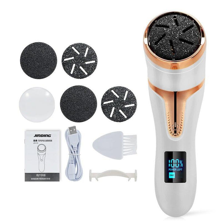 Luxury Electric Foot Care Kit: Callus Remover & Skin Smoother