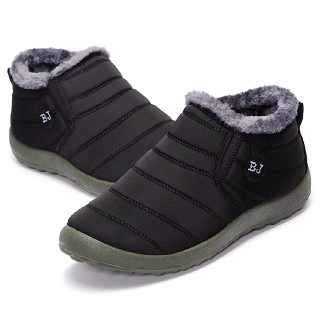 Men Winter Cotton Warm Lined Casual Outdoor Snow Boots