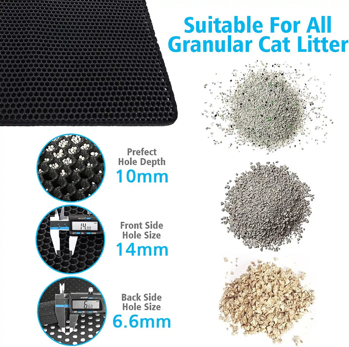 Waterproof Double Layer Cat Litter Mat