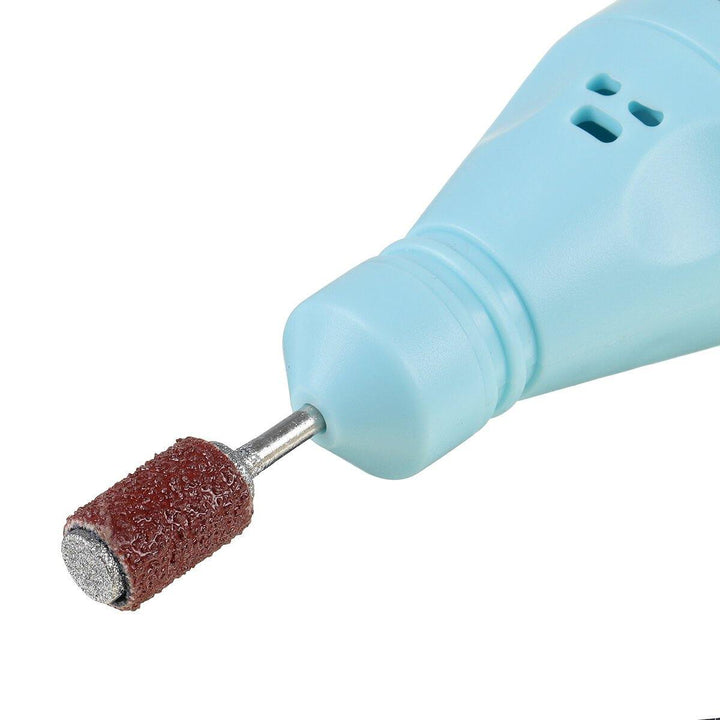 0-20000RPM 110-240V Nail File Art Speed Adjustable Electric Drill File Manicure Drill Pedicure Drill Portable Machine Electric Nail Polisher Kit