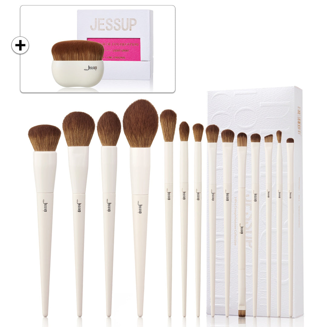 Ultimate Makeup Brush Set: Achieve Flawless Beauty with 14pc T329 Collection