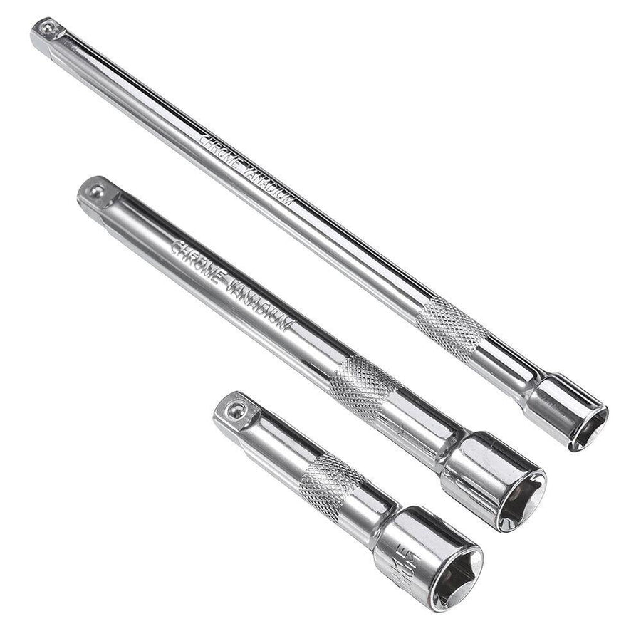 3/8inch 10mm Socket Ratchet Wrench Extension Bar CRV 75/150/250mm Long Bar - MRSLM