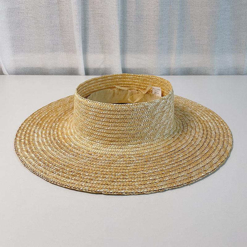 Vintage French Wide Brim Sun Hat