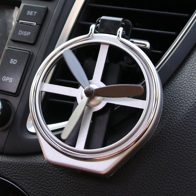 Universal Folding Car Air-Outlet Beverage Holder with Fan