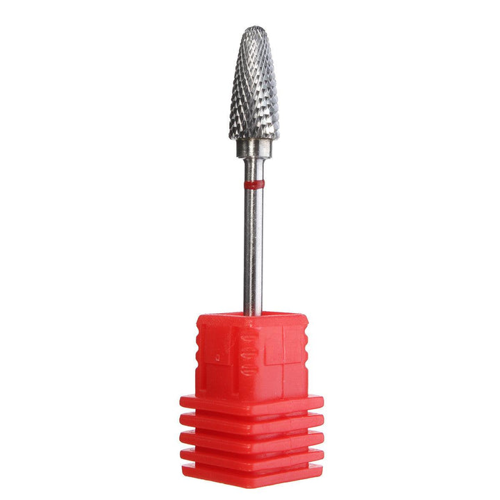 3/32" Electric Carbide Nail Drill Bit Gel Polish Remover Coarse File Manicure Tool - MRSLM