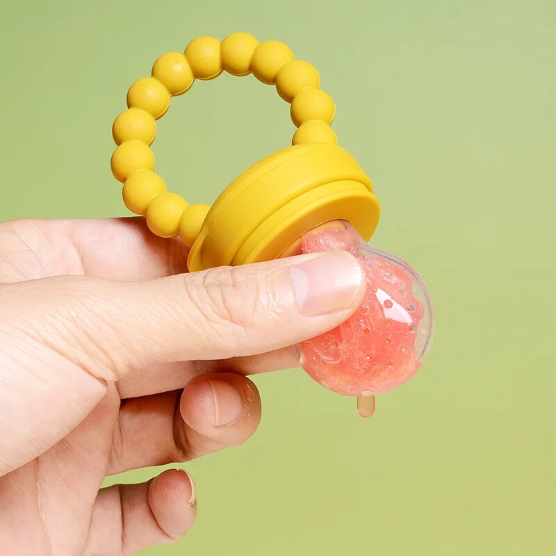 Silicone Baby Pacifier Feeder for Teething & Feeding