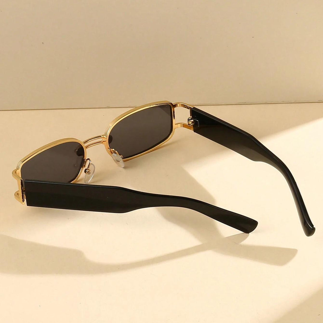 Unisex Vintage Square Sunglasses