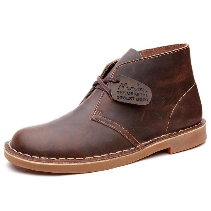 Martin Spring Short  British Style High-top Men's Desert Boots