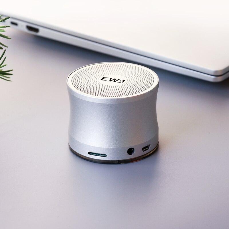 Compact Bluetooth Speaker with TWS Stereo, Metal Casing & Multi-Connectivity