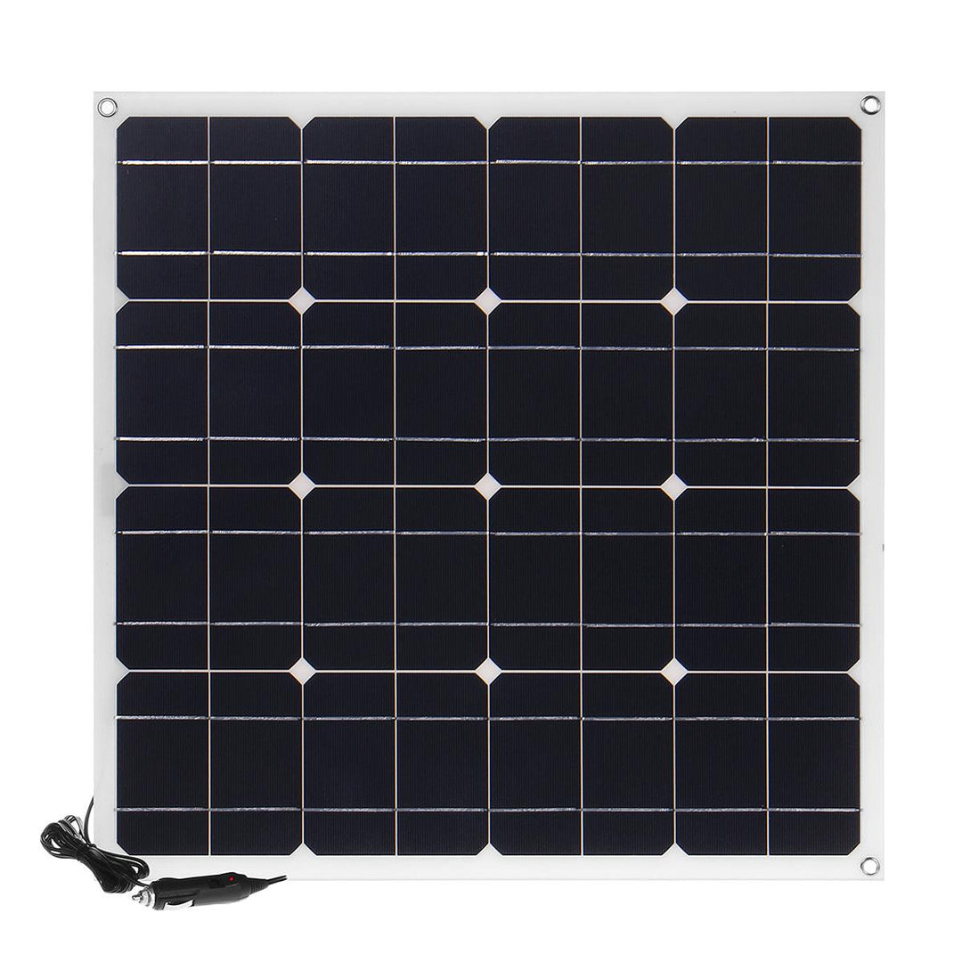 150W 18V Mono Solar Panel USB 12V/5V DC Monocrystalline Flexible Solar Charger For Car RV Boat Battery Charger Waterproof