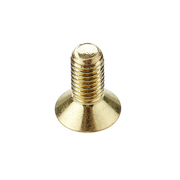 Suleve™ M5AH2 50Pcs Titanium Plated M5 Hex Socket Flat Head Countersunk Screws Alloy Steel 12.9 Grade Screw Bolt M5*12