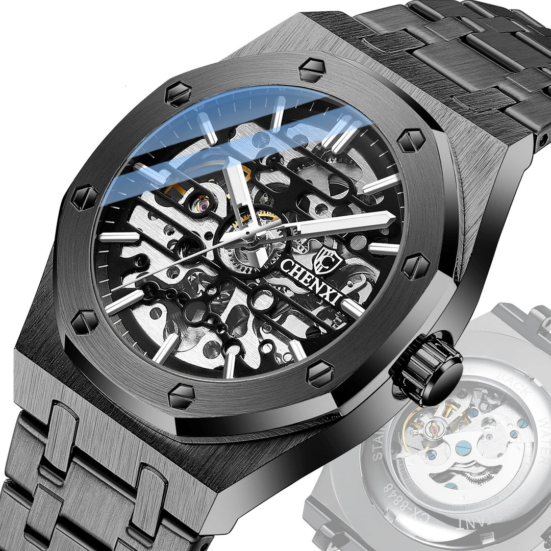 Men's High-end Skeleton Automatic Mechanical Watch