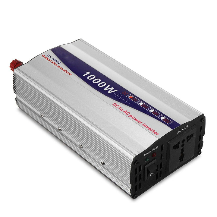 1000W Peak 12V / 24V to 220V Pure Sine Wave Inverter Power Inverter Converter