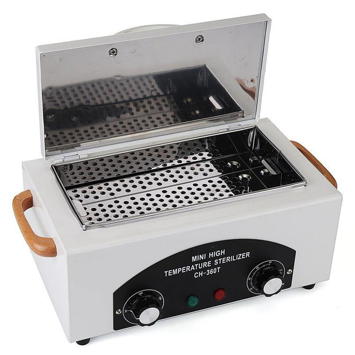 220V 300W Towel High Temperature Sterilization Cabinet UV Nail Tools Medical Dry Heat Sterilizer