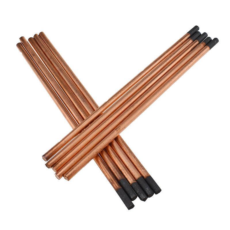 5Pcs Round ARC Air Gouging Carbon Rod Bar 6-12mm Welding DC Gas Gouging Electrode Graphite Rods Soldering Supplies