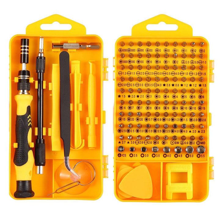 117-In-1 Multi Function Precision Screwdriver Set of Screw Driver Bit Hand Tools Repair Device Hand Tools - MRSLM