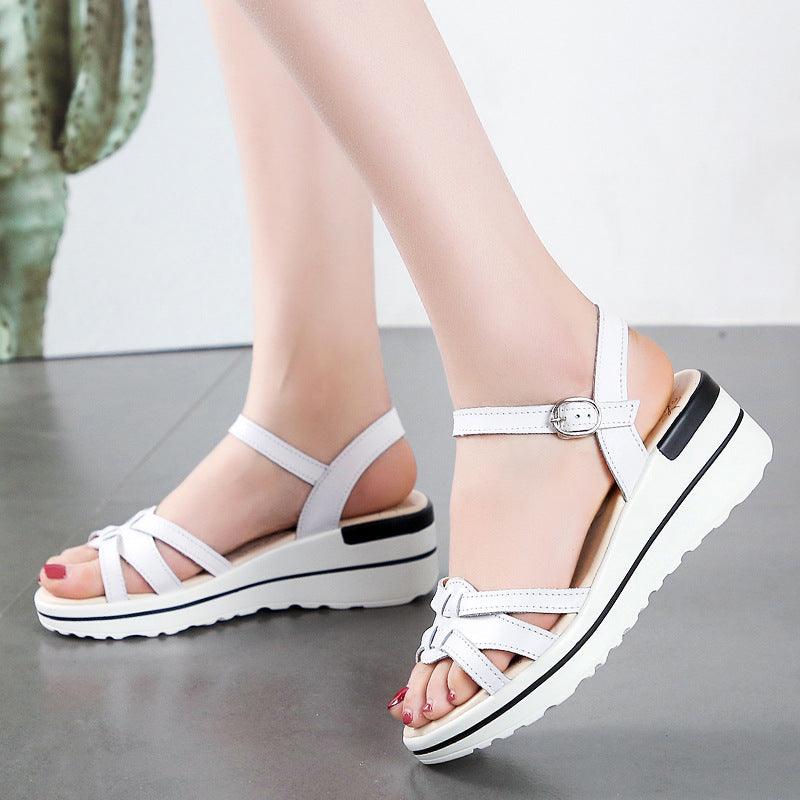 Women's Platform Wedge Soft Sole Sandals