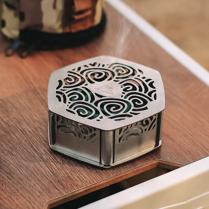 Portable Stainless Steel Mosquito Coil Holder