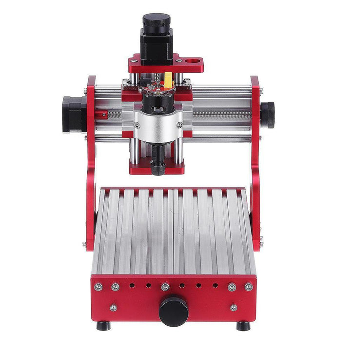 Red 1419 3 Axis Mini DIY CNC Router Standard Spindle Motor Wood Carving Engraving Machine Milling Engraver Woodworking