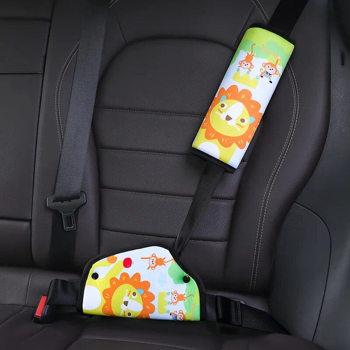 Kid's Comfort Car Seatbelt Protector with Cartoon Design