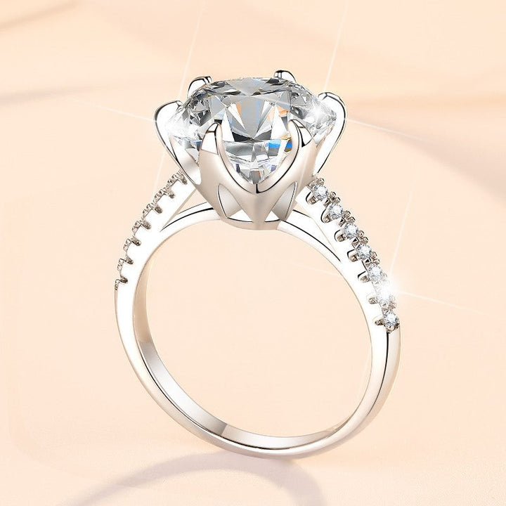 Women's Fashion Mosonite Diamond Ring