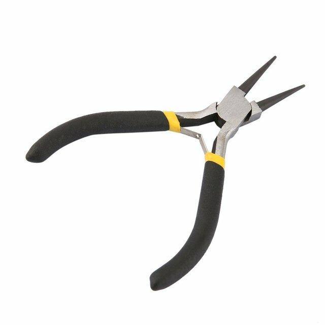 4.5 "Mini Round Nose Pliers Head Jewellery Pliers Round Nose Crystal Pliers Clock Pliers - MRSLM