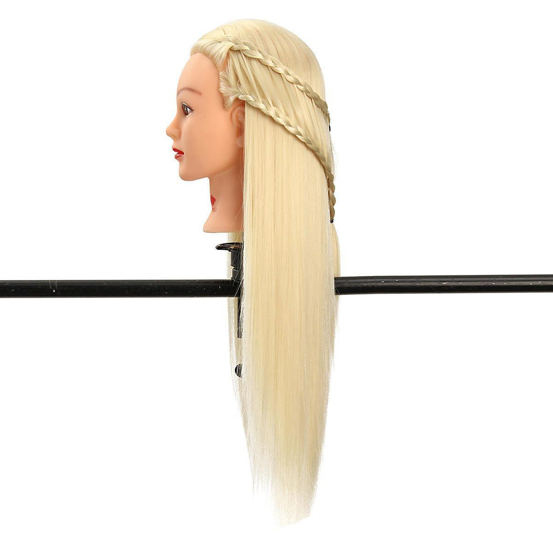 29'' Hair Salon Hairdressing Training Practice Model Mannequin Doll Head With Clamp