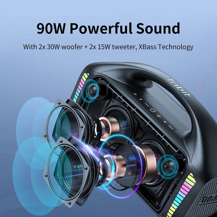 Portable Bluetooth Speaker 90W