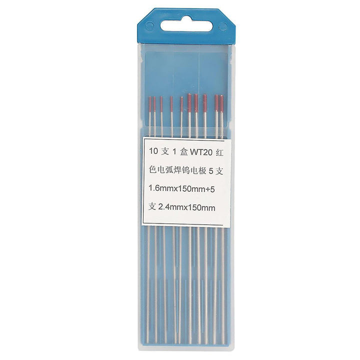 10Pcs 2 Percent Thoriated WT20 TIG Tungsten Electrode Assorted