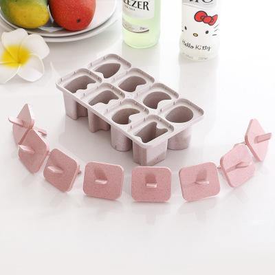 1 Set of 8 Creative Letter Mold Reusable Popsicle Mold Ice Cream Household Popsicle Ice Mold