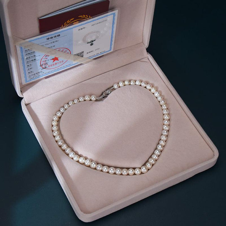 New Natural Freshwater Pearl Necklace Gift