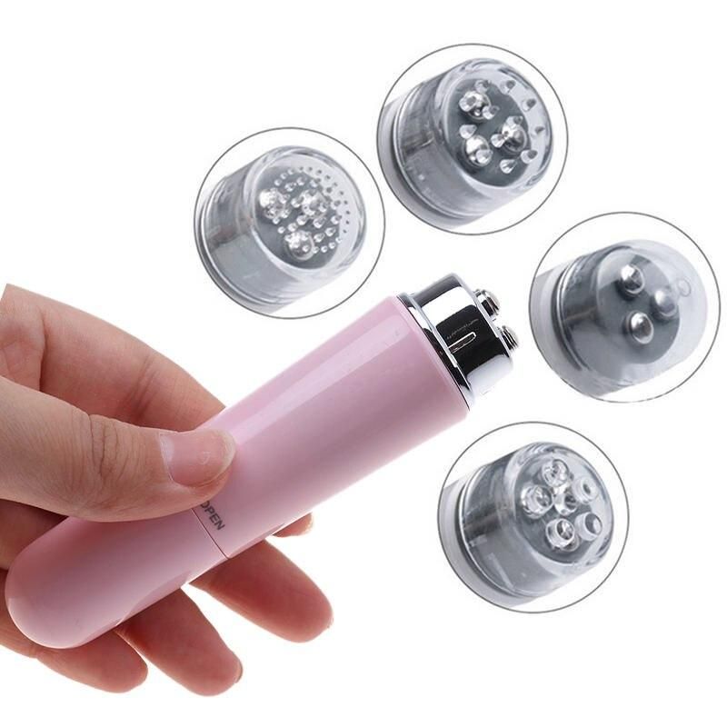 4-in-1 Portable Facial & Eye Massager Stick