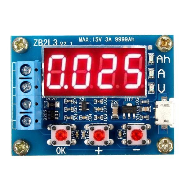 1.2v - 12v Battery Capacity Meter Tester For 18650 li-ion/lead-acid Battery - MRSLM