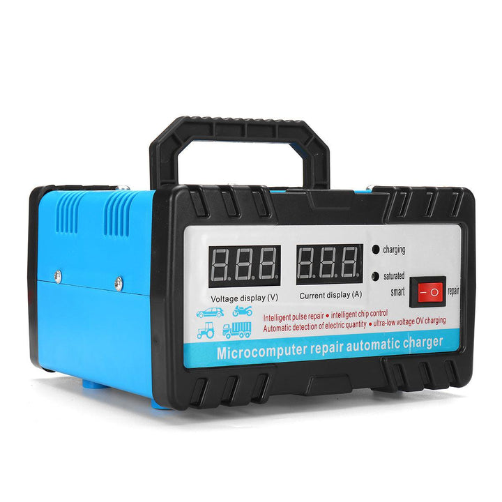 12V/24V Smart Battery Charging Equipment Automobile Motorcycle Universal Electric Car Battery Charger