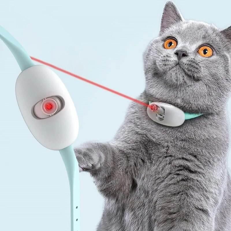 USB Rechargeable Interactive Laser Cat Collar