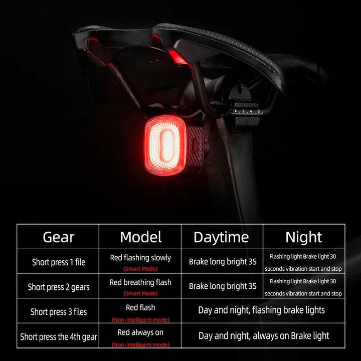 Smart Brake Tail Light: Enhance Your Bike's Safety