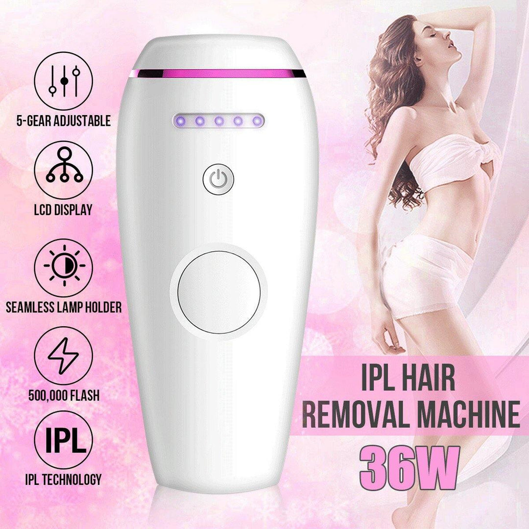 300000 Flashing IPL Painless Epilator Electric Body Hair Removal Epilator 5 Gears Energy Regulation US Plug / EU Plug Beauty Machine