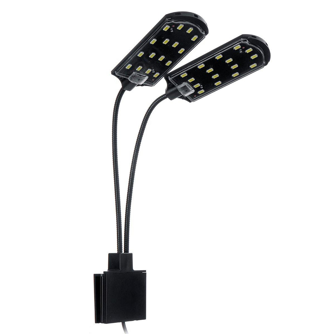 LED Aquarium Light, Saltwater Freshwater Fish Tank Clip On Lamp for Coral, Planted Nano Aquarium Tank