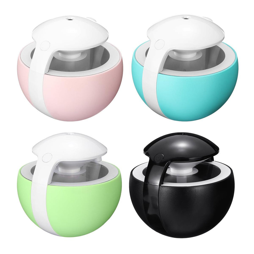 450ML Ball Humidifier with Aroma Lamp Essential Oil Ultrasonic Electric Diffuser Mini USB Air Fogger