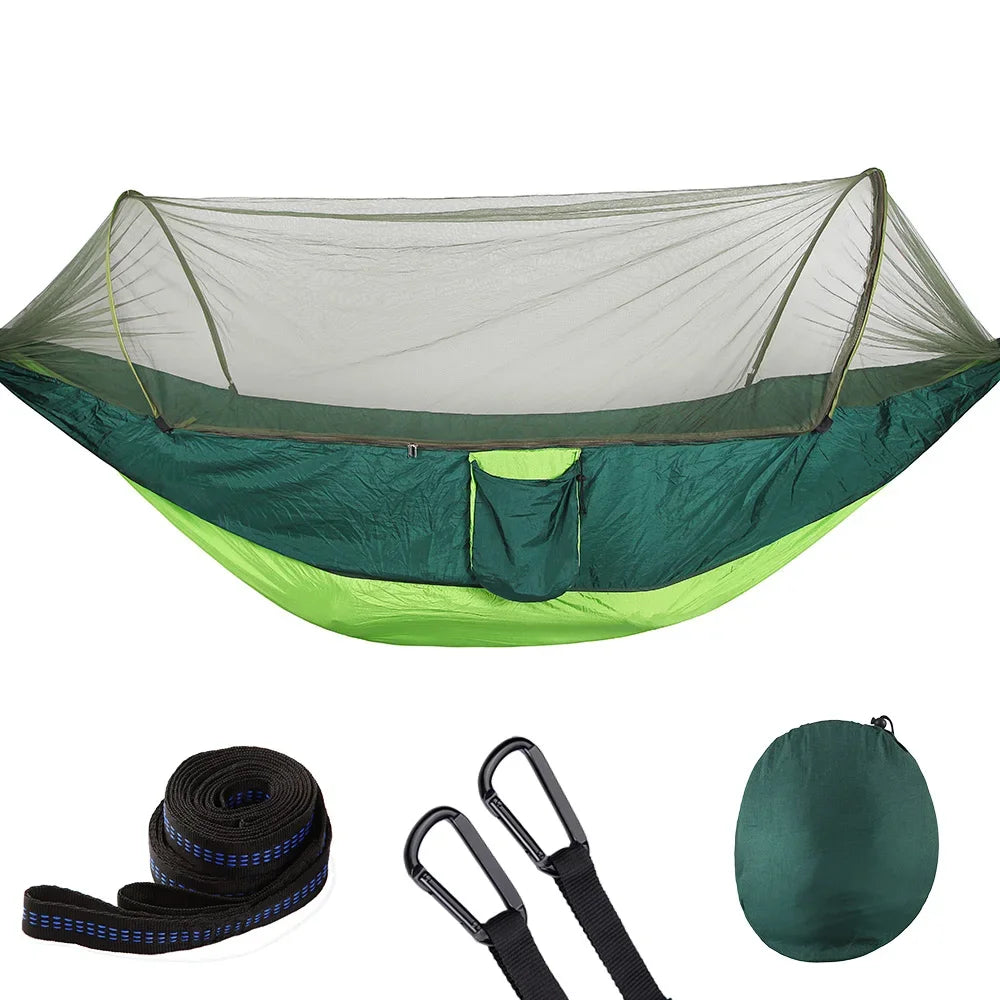 Portable Camping Hammock with Mosquito Net