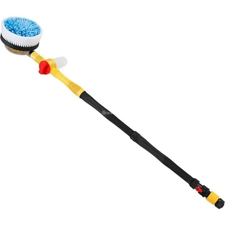 360¬∞ Rotary Car Wash Brush Kit with High-Pressure Washer