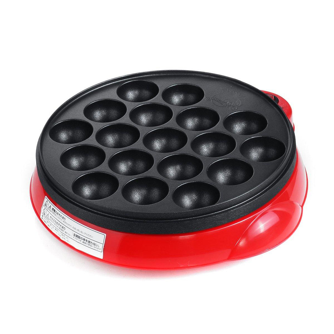 18 Holes Electric Octopus Ball Grill Takoyaki Baking Mould Machine Mini Electric Chibi Maruko Grill Pan