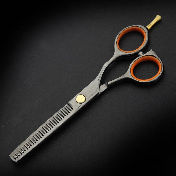 5.5 inch Cutting Thinning Styling Tool Hair Scissors Stainless Steel Salon Hairdressing Shears Regular Flat Teeth Blades