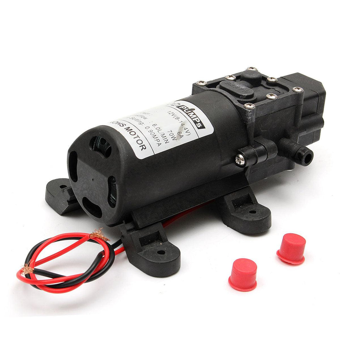 FL-3308 130PSI 6L/Min Water High Pressure Diaphragm Pump Caravan Boat DC12V